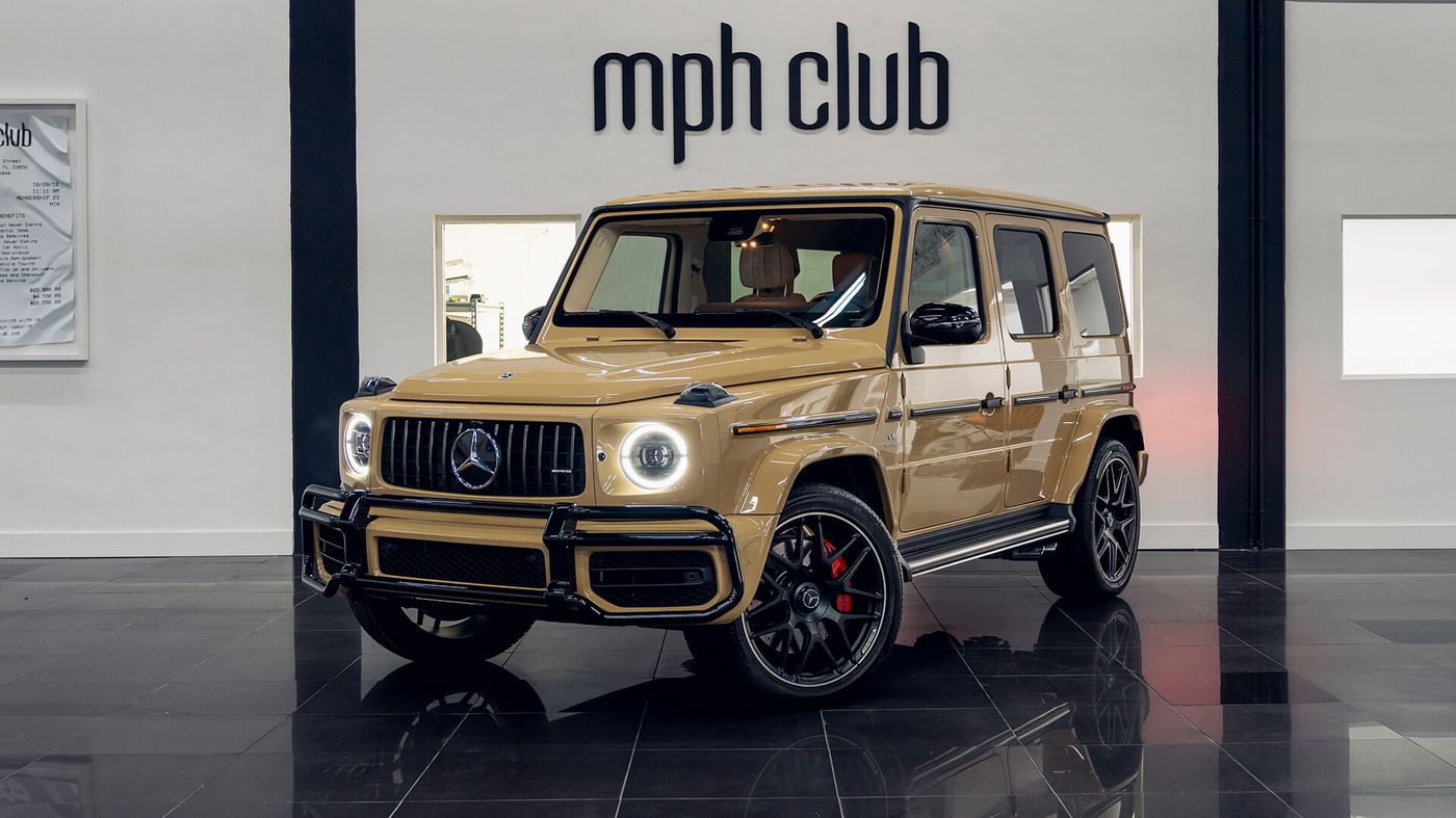 Mercedes-Benz AMG G63 SUV Sand