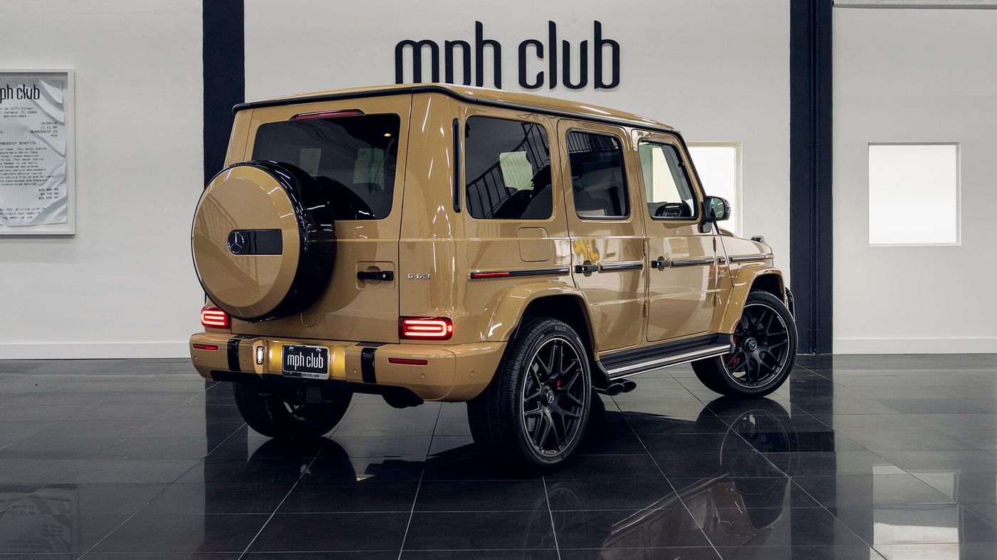 Mercedes-Benz AMG G63 SUV Sand