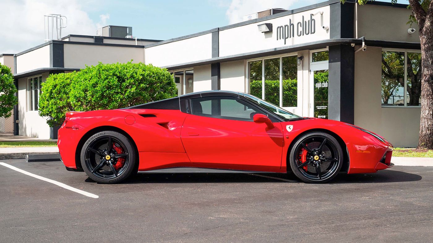 Ferrari 488 Spider Red