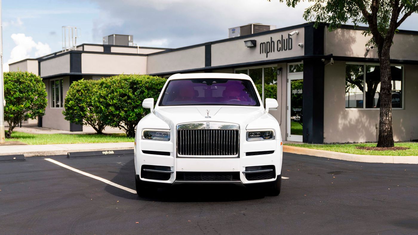 Rolls Royce Cullinan White