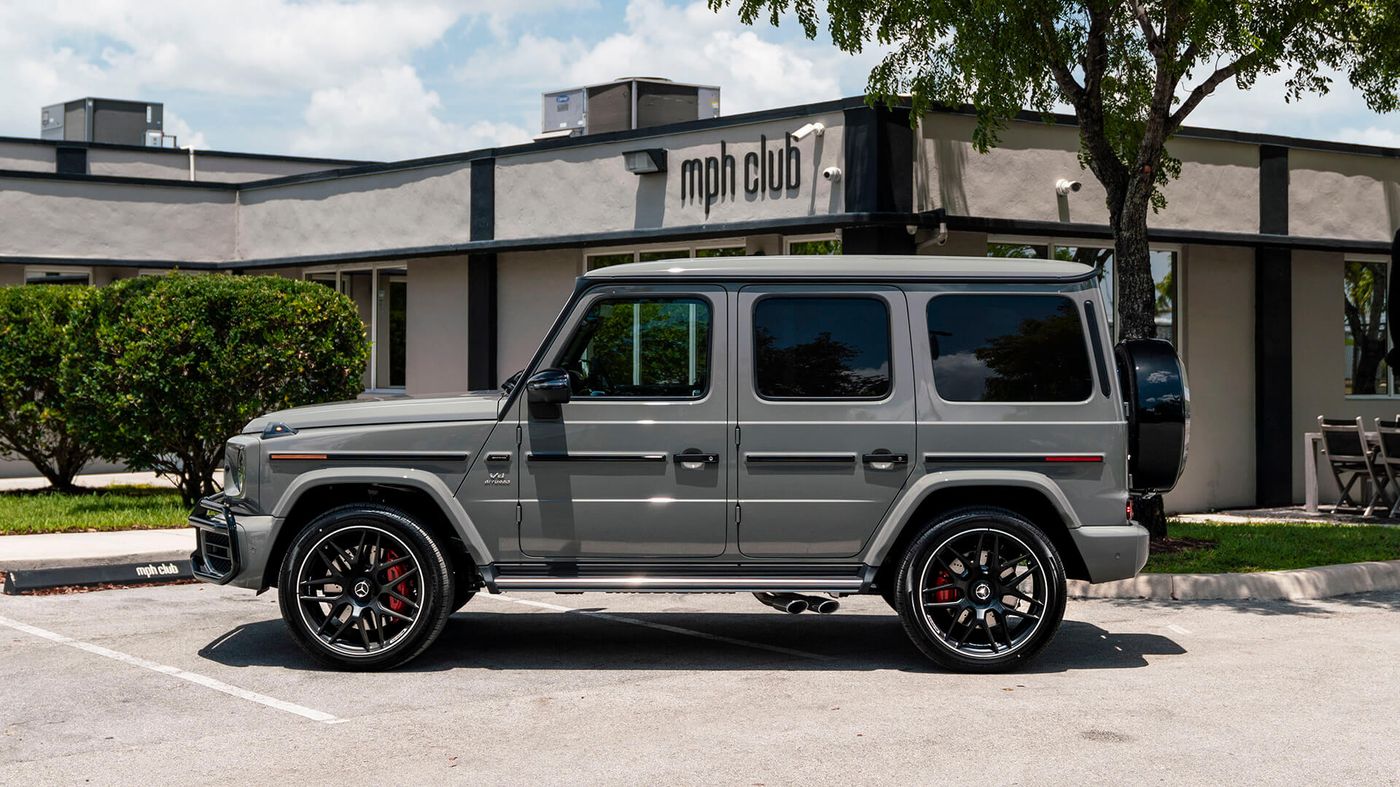 Mercedes-Benz AMG G63 SUV Gray