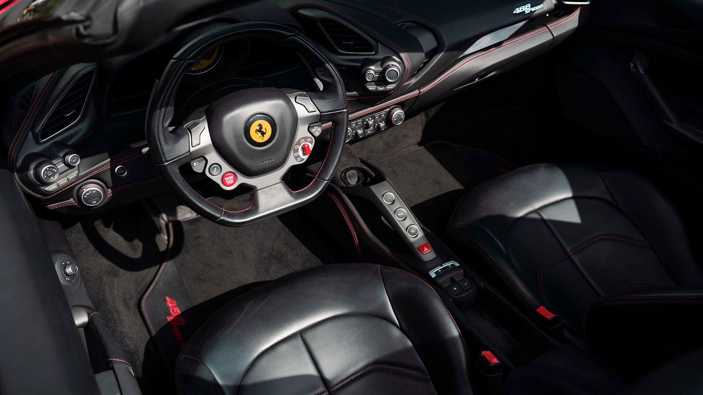 Ferrari 488 Spider Red