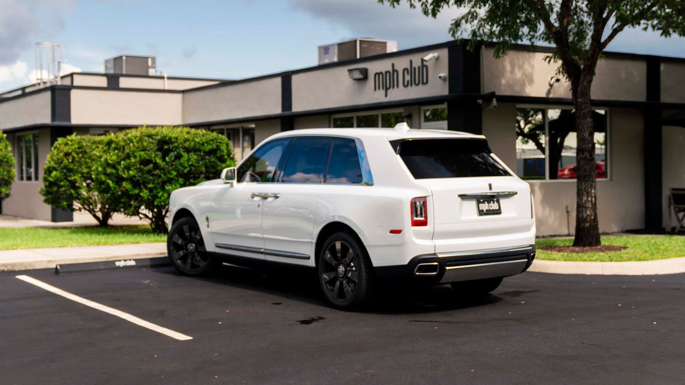 Rolls Royce Cullinan White
