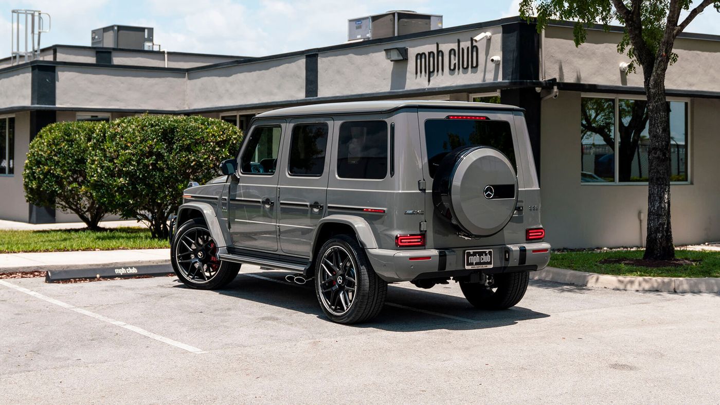 Mercedes-Benz AMG G63 SUV Gray