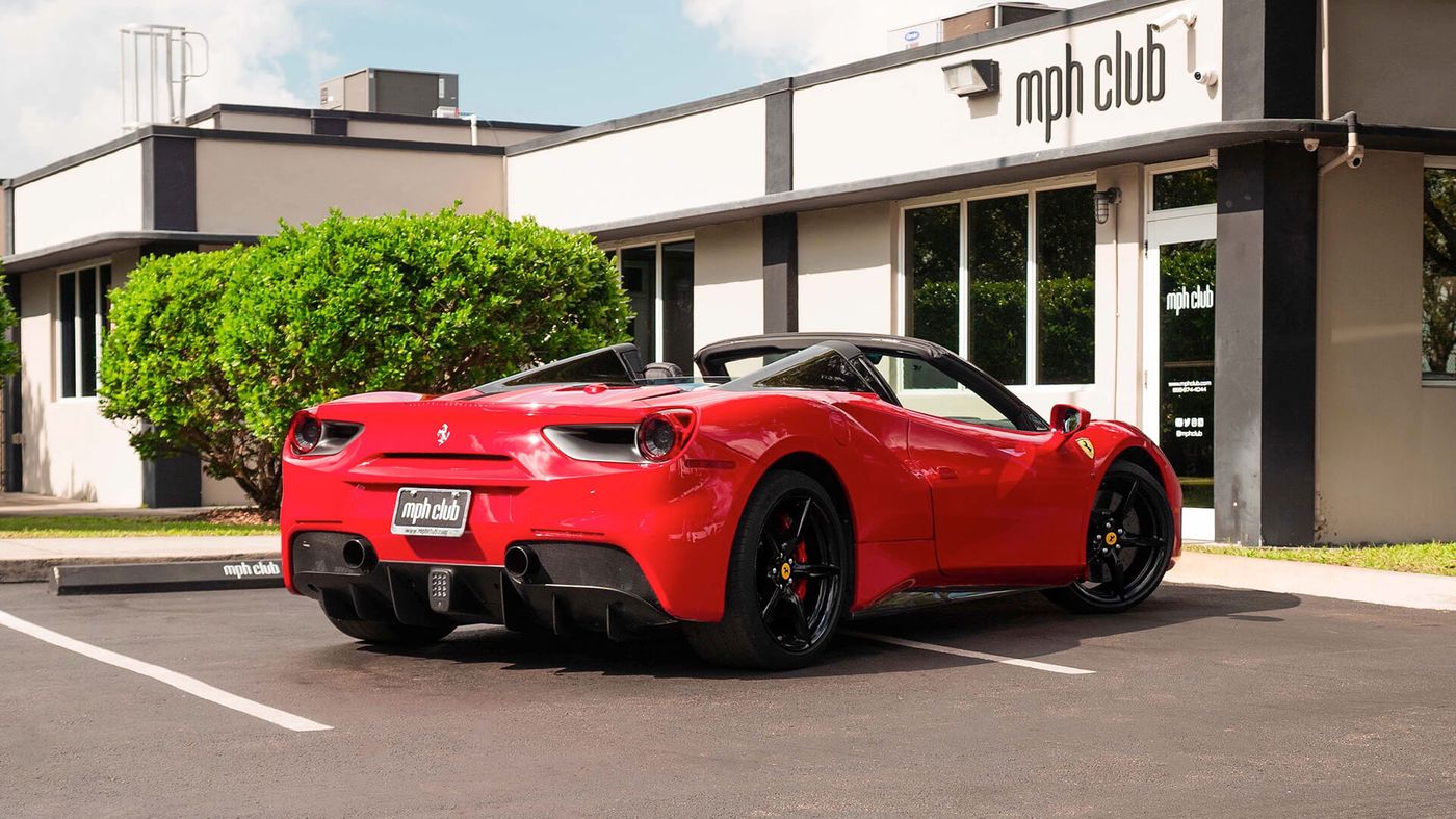Ferrari 488 Spider Red