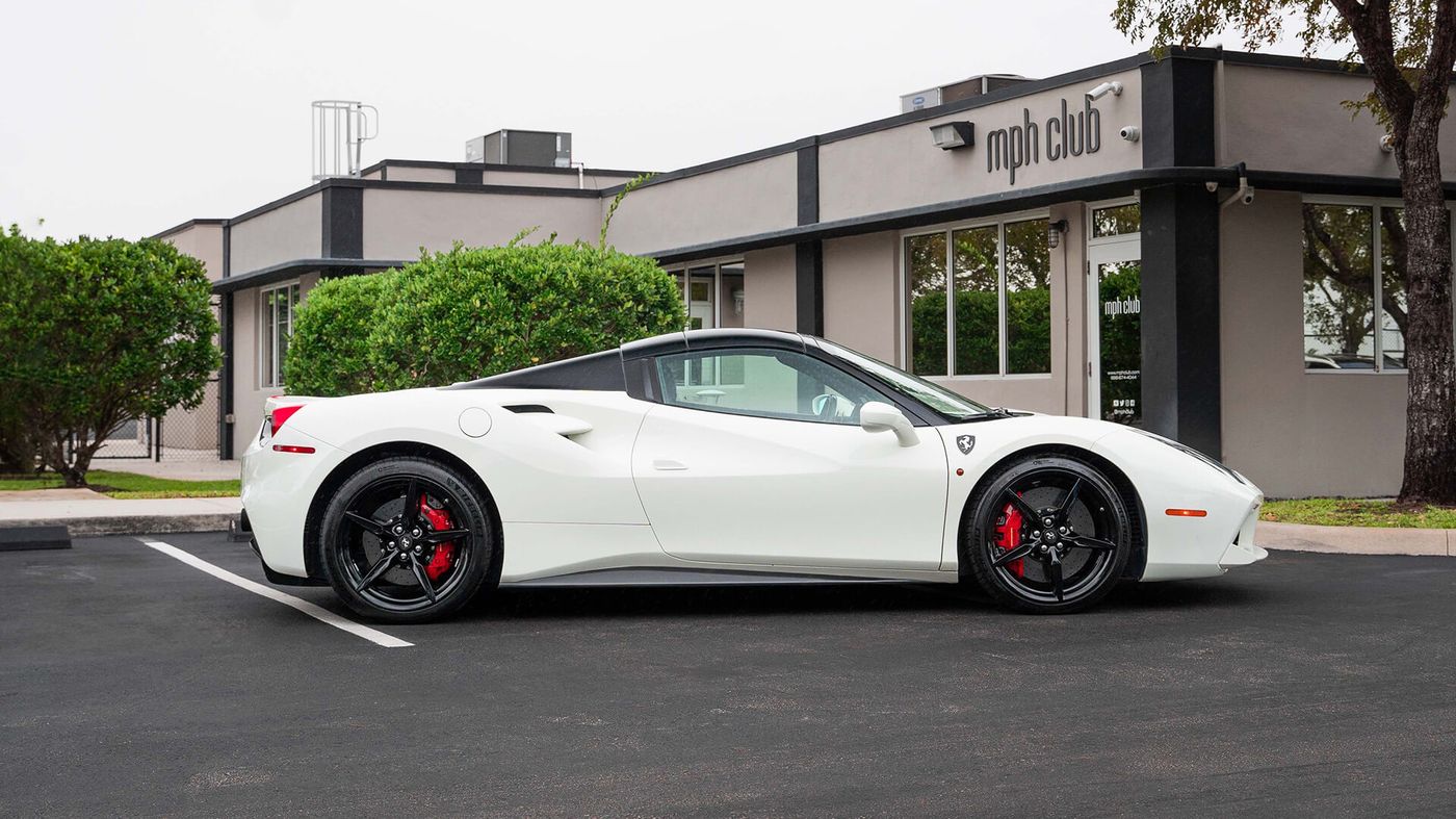 Ferrari 488 Spider White