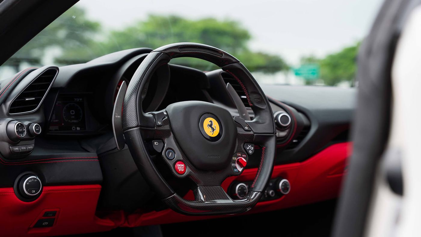 Ferrari 488 Spider White