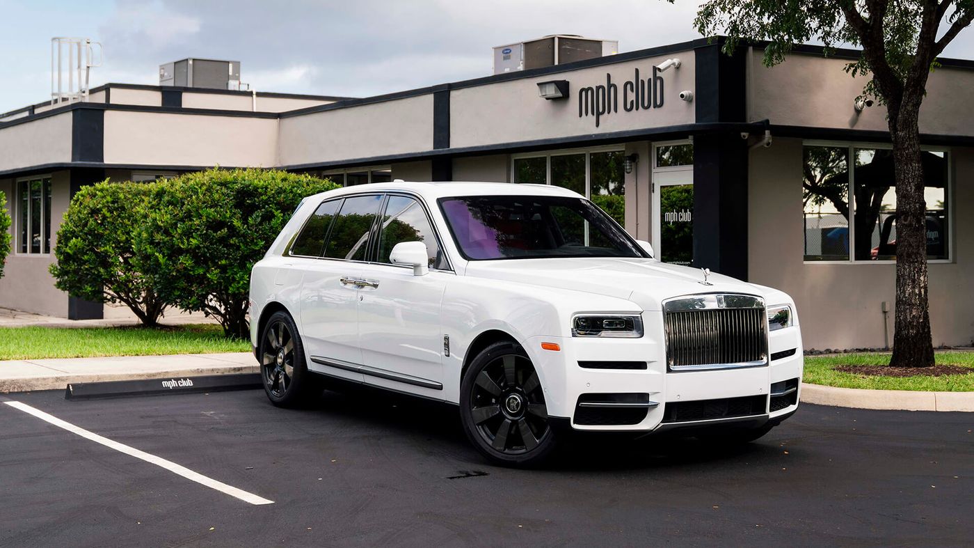 Rolls Royce Cullinan White