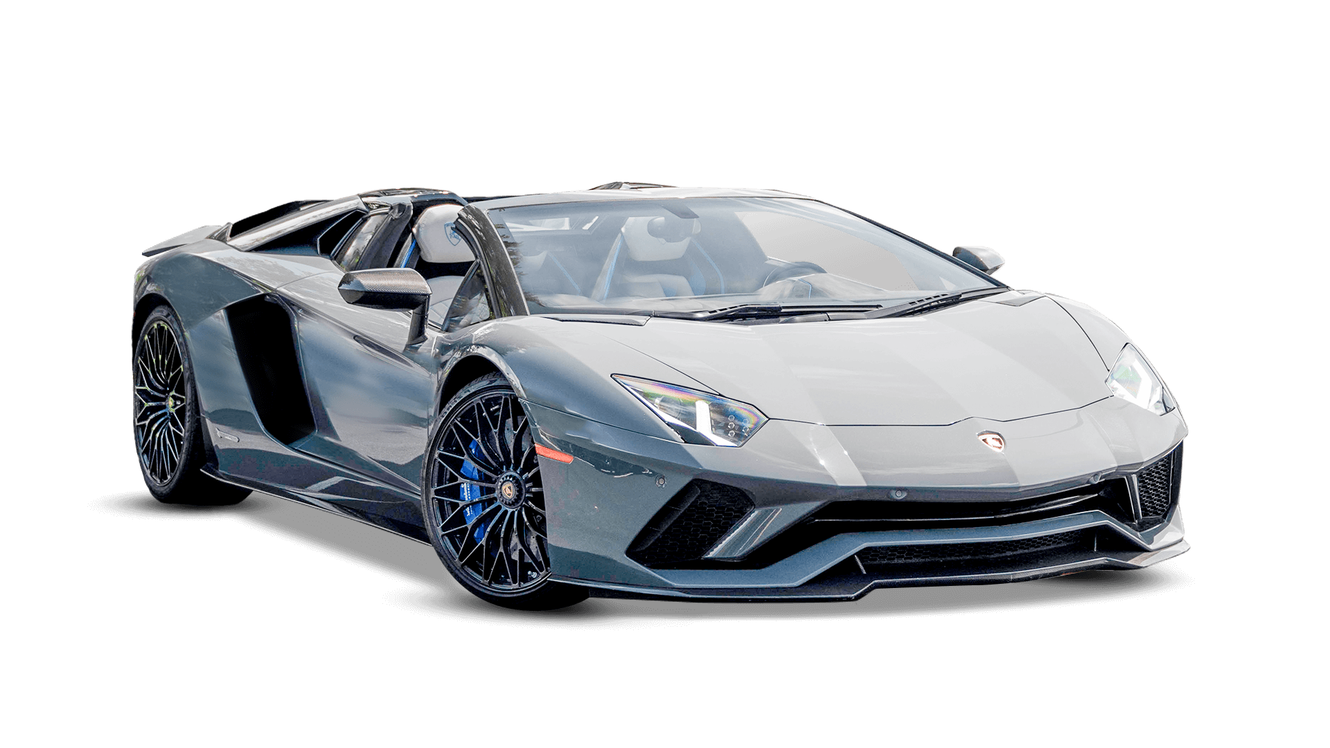 Lamborghini Aventador S Roadster Gray