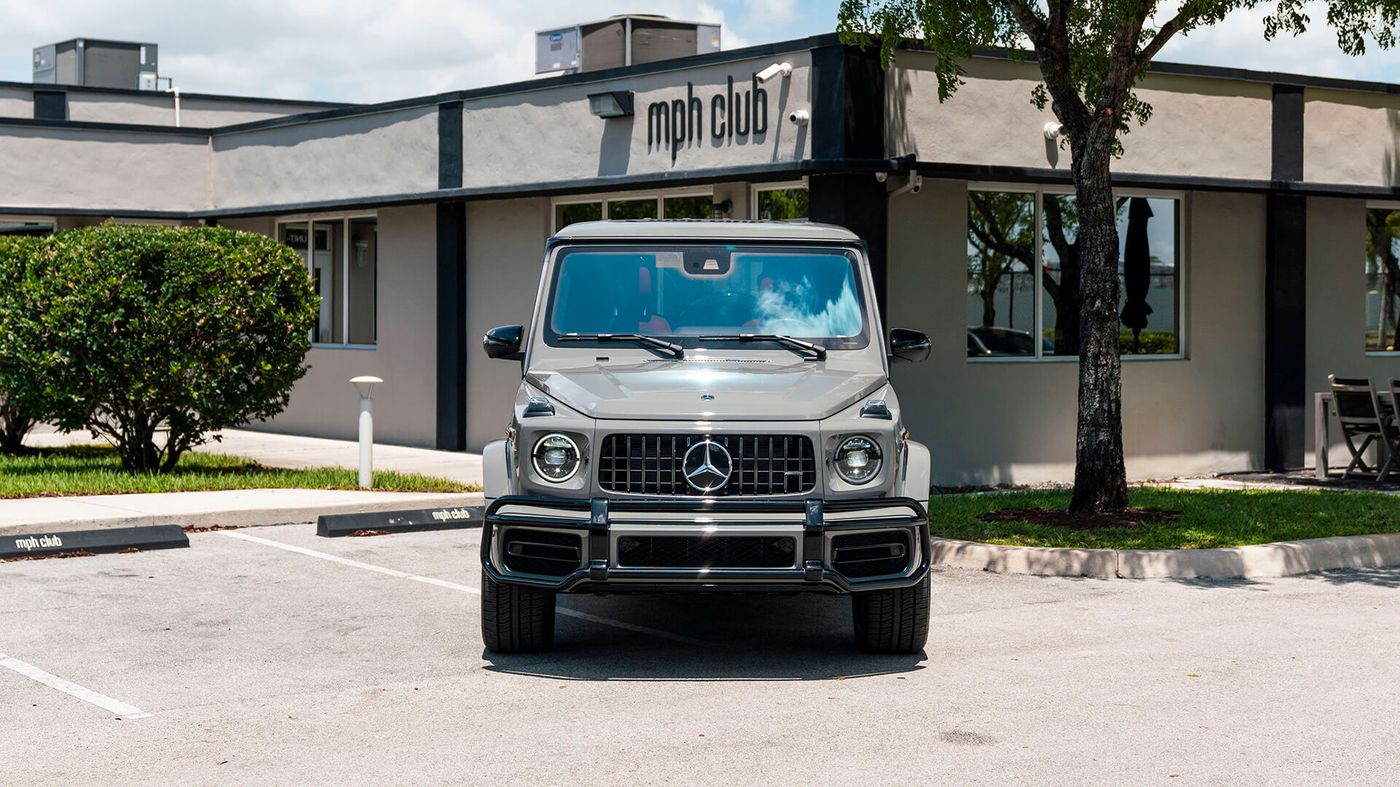 Mercedes-Benz AMG G63 SUV Gray
