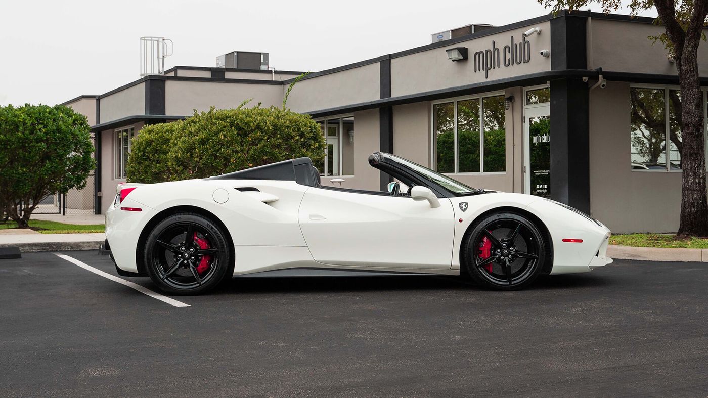Ferrari 488 Spider White