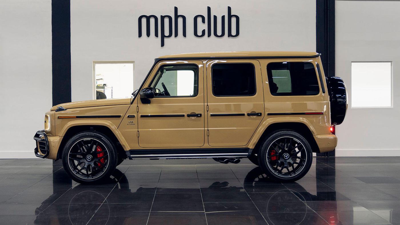 Mercedes-Benz AMG G63 SUV Sand