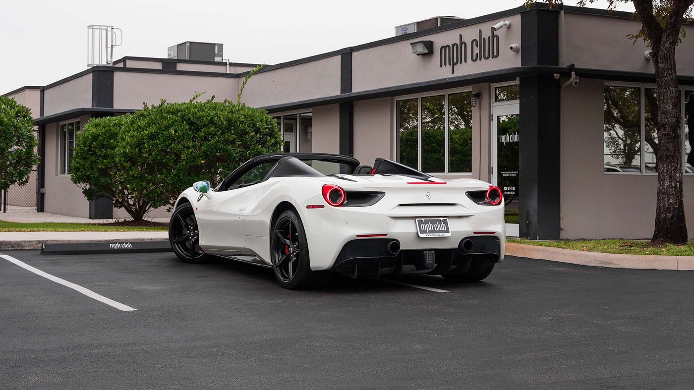 Ferrari 488 Spider White